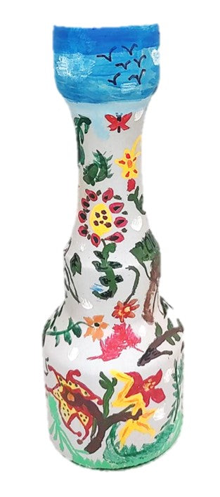 Gancho multiusos artesanal tema "conexión infinita"